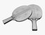 Table tennis paddle