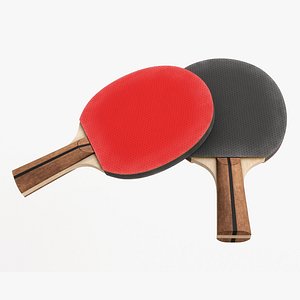 tennis paddle table 3D model