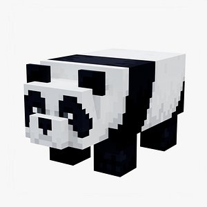 Panda - Minecraft 3D model