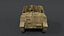 Низкополигональный мультяшный танк SdKFz 131 Marder II