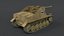 Низкополигональный мультяшный танк SdKFz 131 Marder II