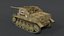 Низкополигональный мультяшный танк SdKFz 131 Marder II