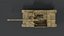 Низкополигональный мультяшный танк SdKFz 131 Marder II