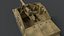 Низкополигональный мультяшный танк SdKFz 131 Marder II