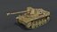 Низкополигональный мультяшный танк SdKFz 131 Marder II