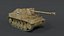 Низкополигональный мультяшный танк SdKFz 131 Marder II