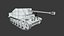 Низкополигональный мультяшный танк SdKFz 131 Marder II
