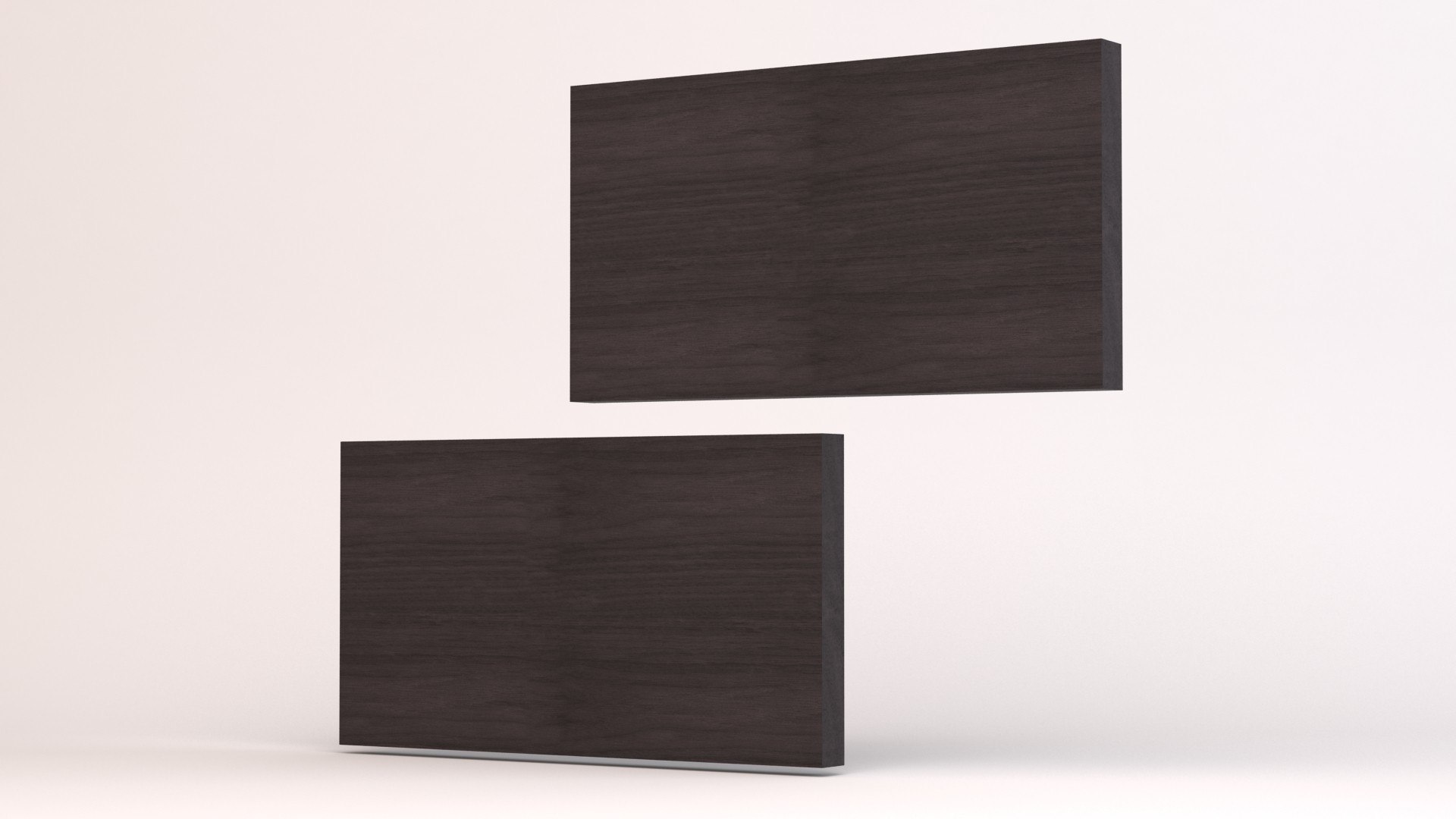 Modern Art Canvas Inset 3d Model