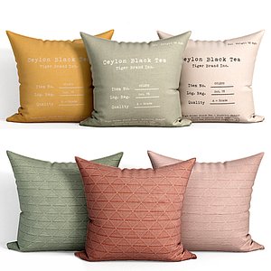 Decorative Pillows Set 119 3D model