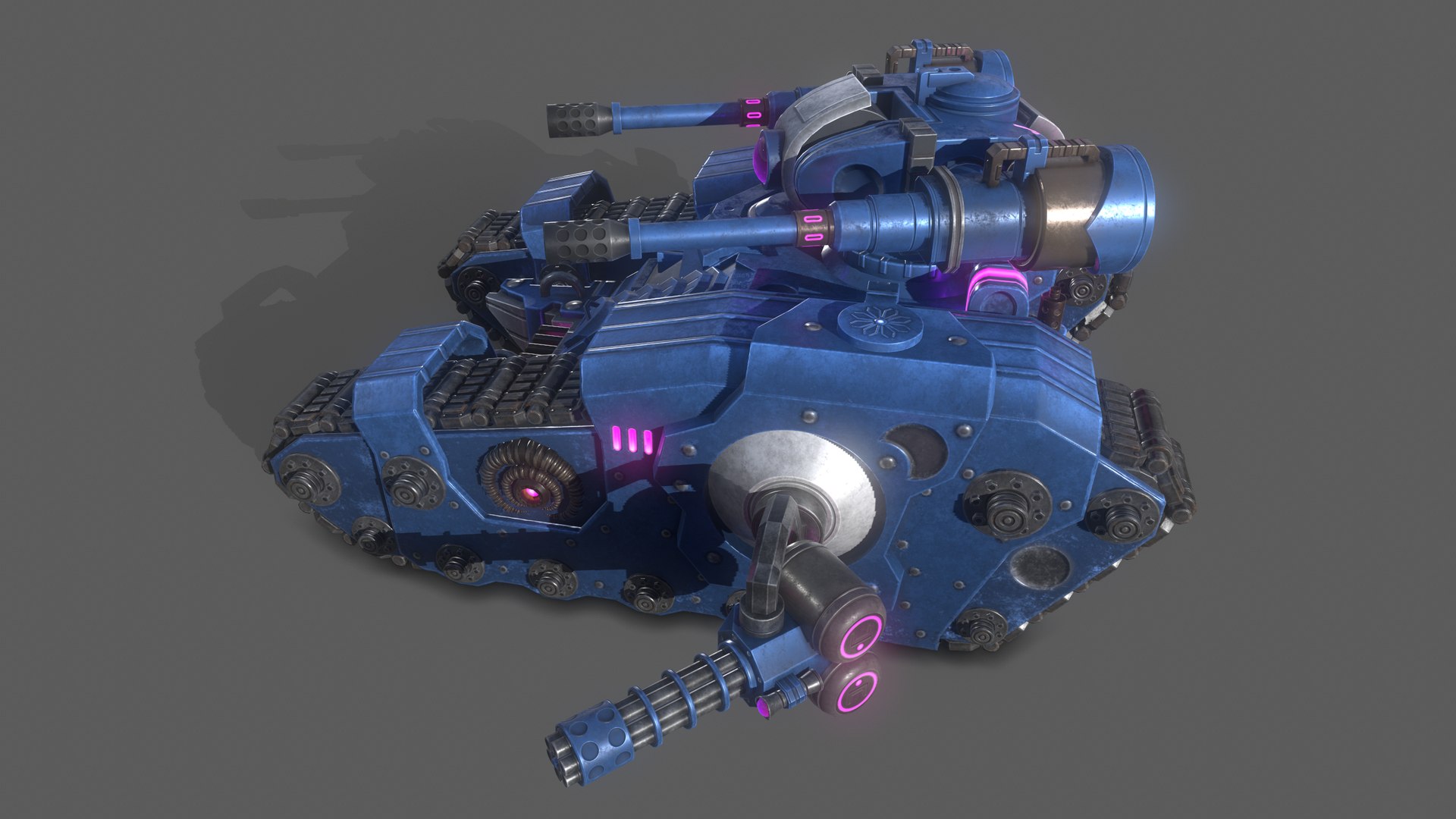 Sci Fi Tank 3D Model - TurboSquid 1346867