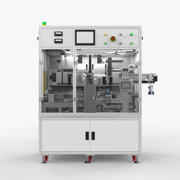 3D Automatic Front-End Processing Line Production model - TurboSquid ...