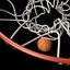 Basketball Net Swoosh ANIMADO cámara lenta