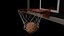 Basketball Net Swoosh ANIMADO cámara lenta