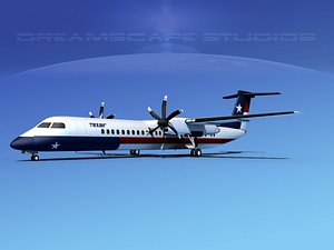 3d dhc-8-400 400