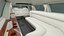 stretch limousine generic white 3D model