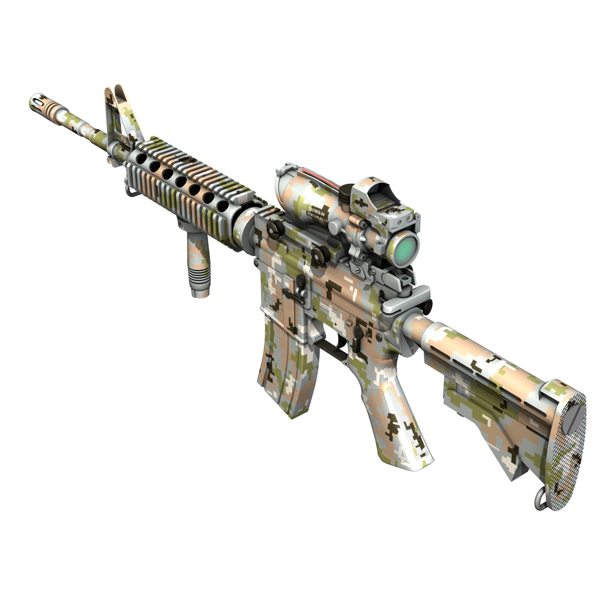 Lightwave M4a1 Sopmod Rifle Colt M4