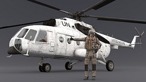 Pilots and helicopters model