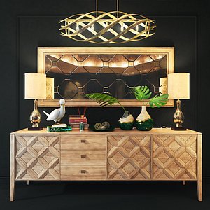 Chest / console. Alessa Yemek Odas. Enza Home.