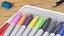 3D Permanent Markers 24 Assorted Colors