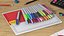 3D Permanent Markers 24 Assorted Colors