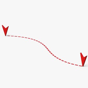 3D Map Pin Location Route model
