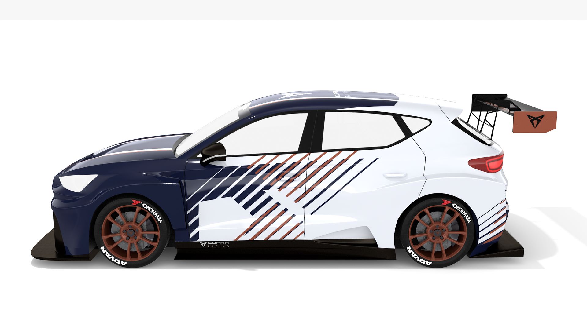 3D seat leon cupra e-racer model - TurboSquid 1704285