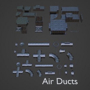 Air Duct Collection 3D model
