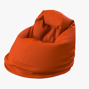 Orange Bean Bag Chair