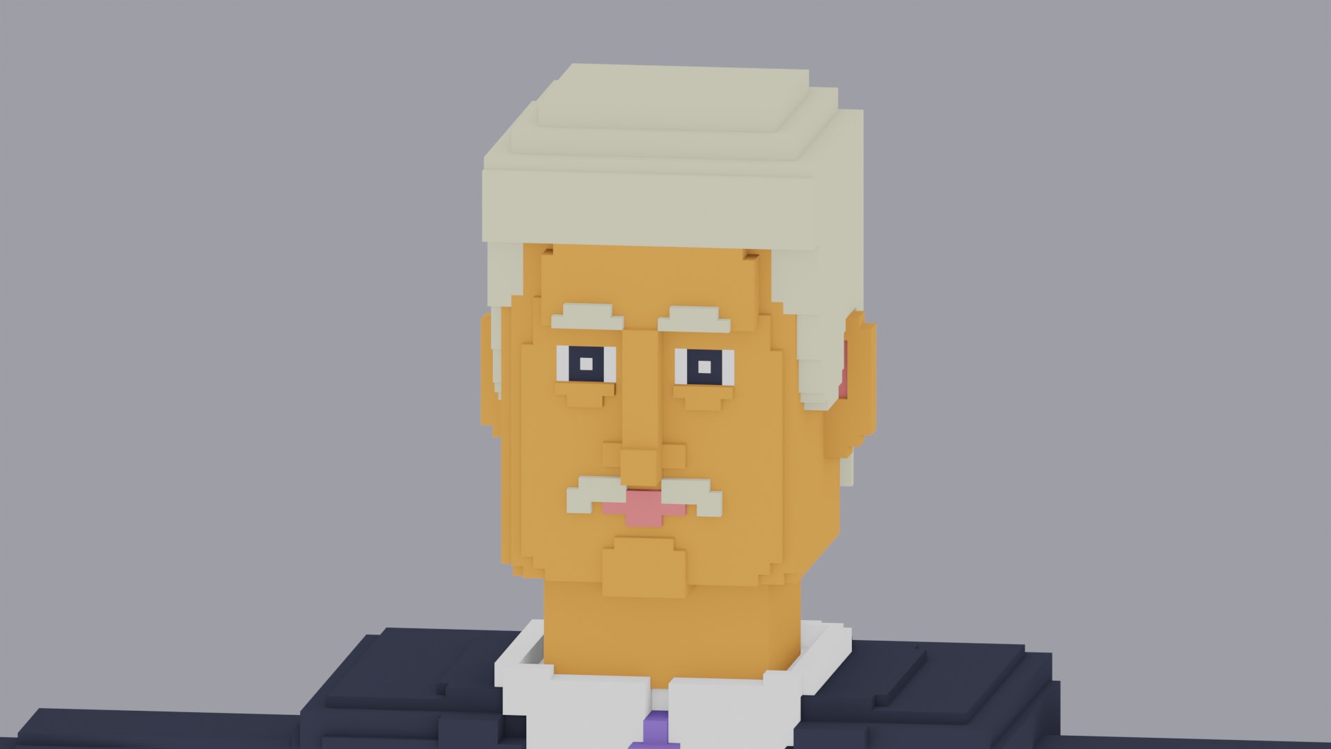 Man In Suit Low Poly Cartoon Style 3D - TurboSquid 1876669