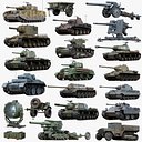Военный комплект WW2 в реальном времени