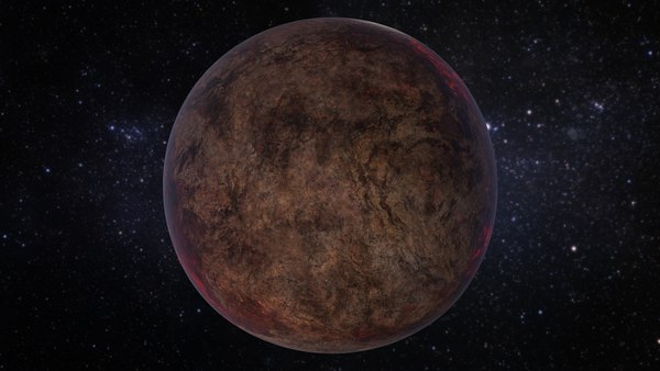 3D lava planet 55 cancri model - TurboSquid 1284051