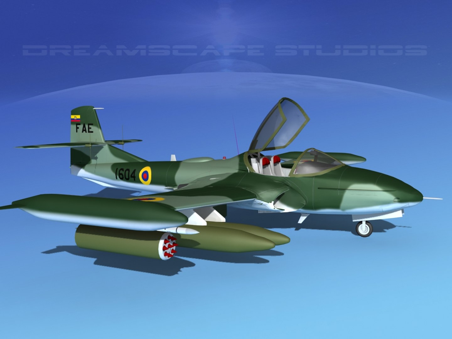 3d Cessna A-37 Dragonfly