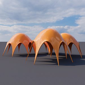3D Catenary Shell Pavilion 11