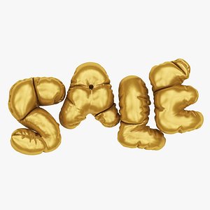 3D sale ballon text