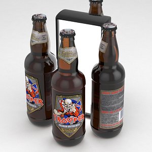 beer iron maiden 3D