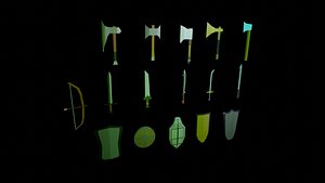 3D Low Poly RPG Kit