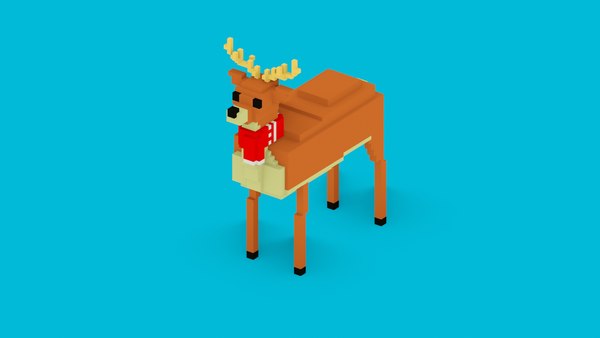 3D deer