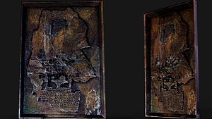 abstract art wall picture PBR photogrammetry Free