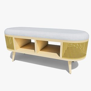 SKLUM Icon Storage Bench - Lumion Library 3D