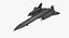 3d 3ds lockheed sr-71 blackbird