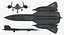 3d 3ds lockheed sr-71 blackbird