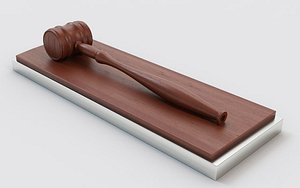 gavel judge 3ds