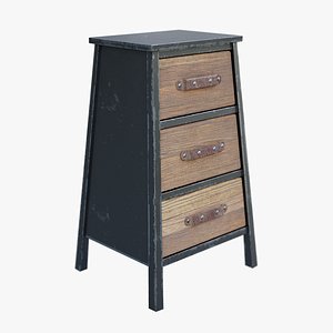 Metal End Table
