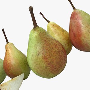 3D model pears cycles