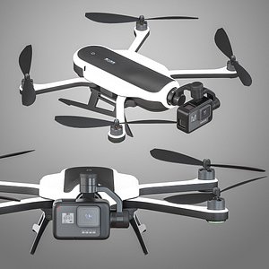 3D model gopro karma drone