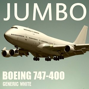 maya boeing 747-400 generic