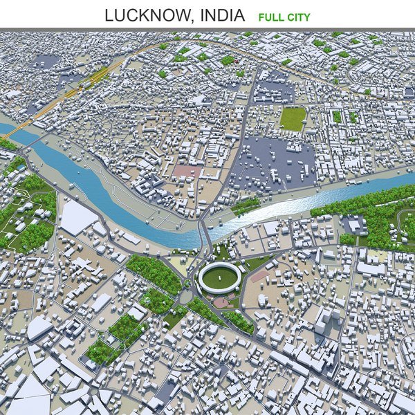 modelo 3d Lucknow India - TurboSquid 1639721