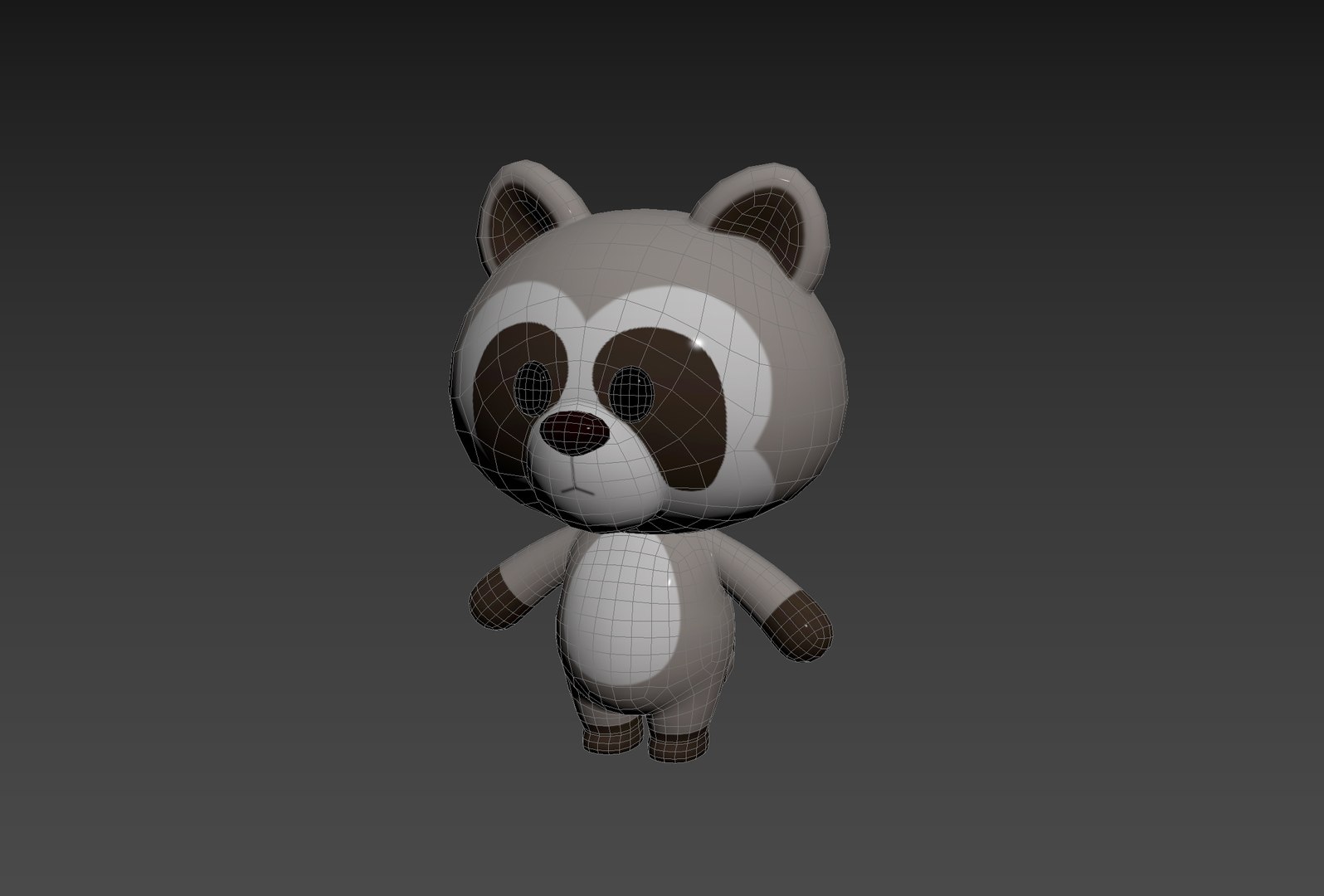 Character133 Rigged Raccoon 3D Model - TurboSquid 1760485
