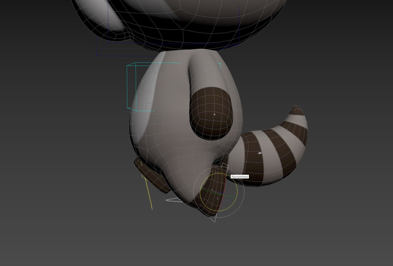 Character133 Rigged Raccoon 3D Model - TurboSquid 1760485