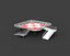 Modello 3D dell'eliporto sul tetto